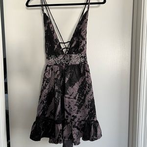 NWT Urban Outfitters Naomi Strappy Mini Dress